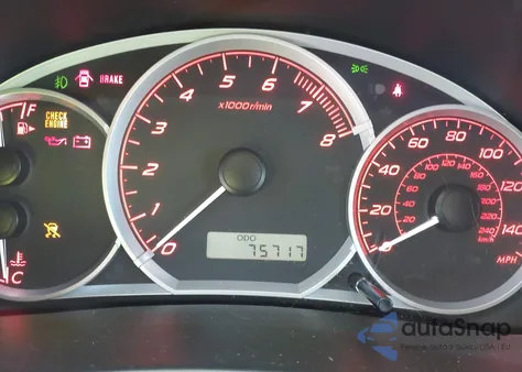 2008 Subaru Impreza Wrx Premium из США, поврежденный, VIN JF1GH75628G802829